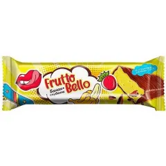 Батончик-суфле со вкусом Клубника-банан Frutto Bello 35 гр. КДВ
